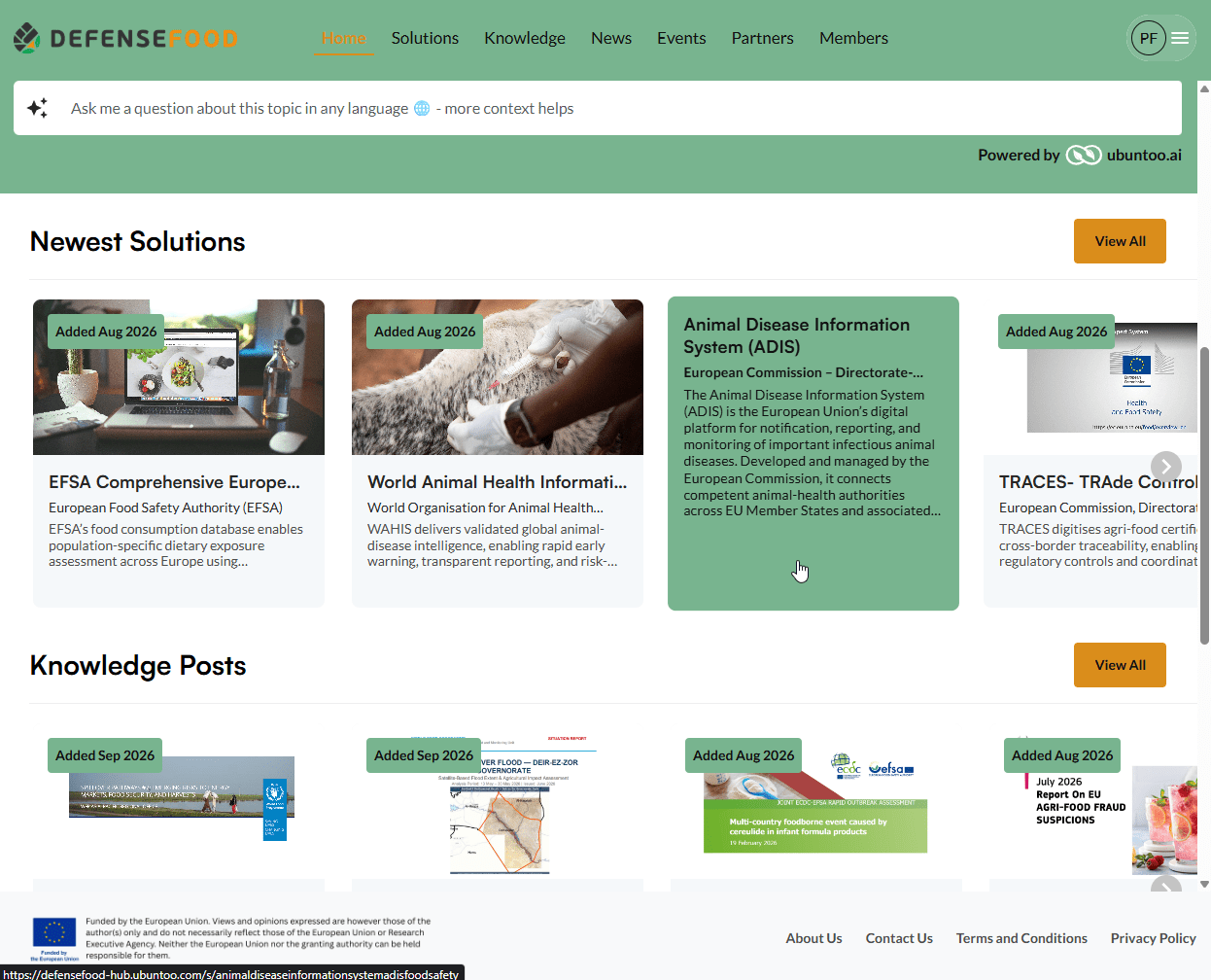 DefenseFood-KnowledgePlatform-2